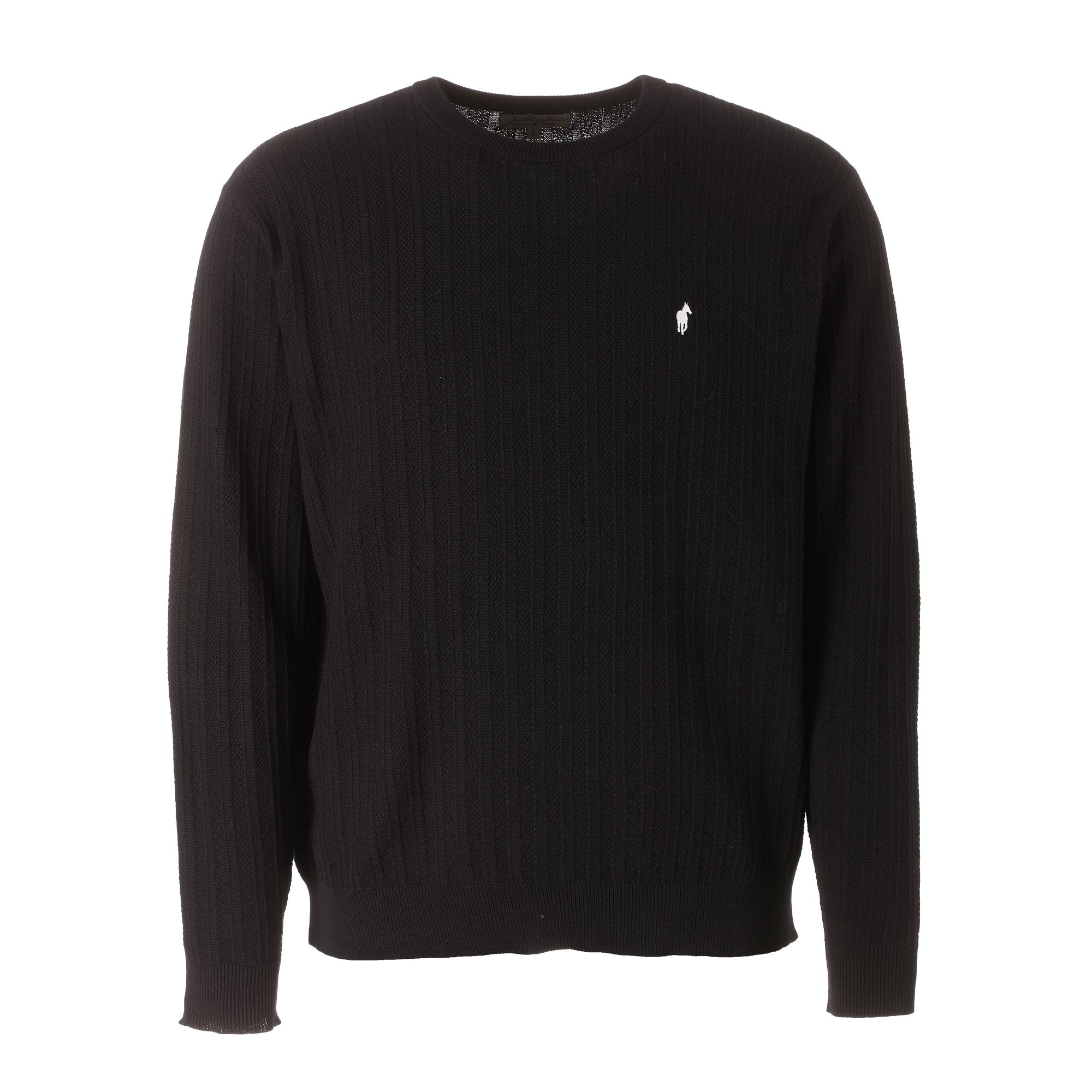 Stokomani Mode pull mini torsade bleu marine taille L