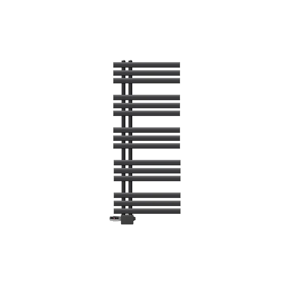 LuxeBath radiateur salle de bain anthracite 500x1200 mm raccord central