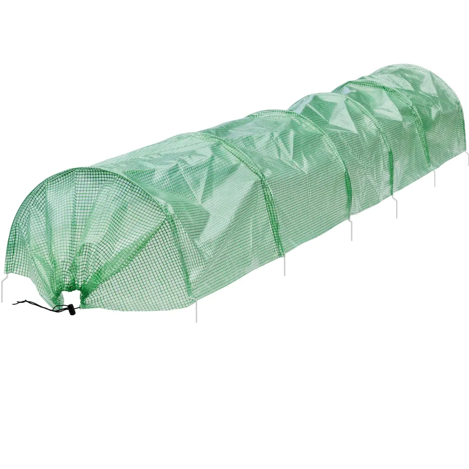 ECD Germany Garten tunnel serre 300x55x35 cm bâche PE