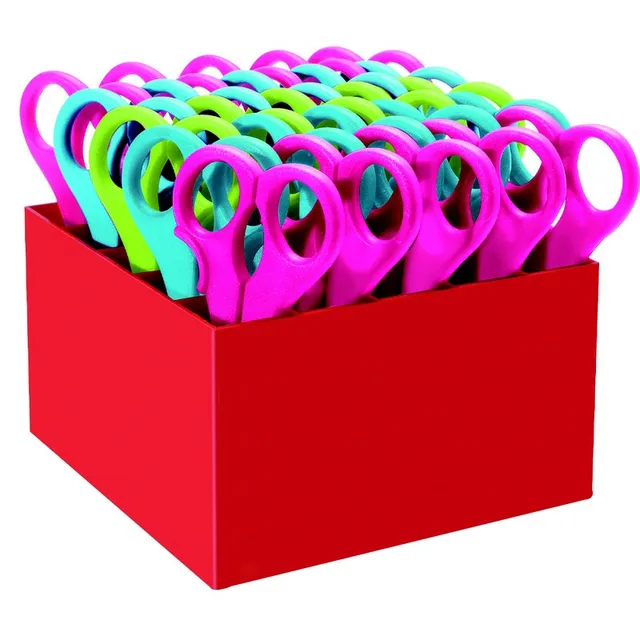 Safe Tool Enzo ciseaux 12 cm lot 25 pièces école
