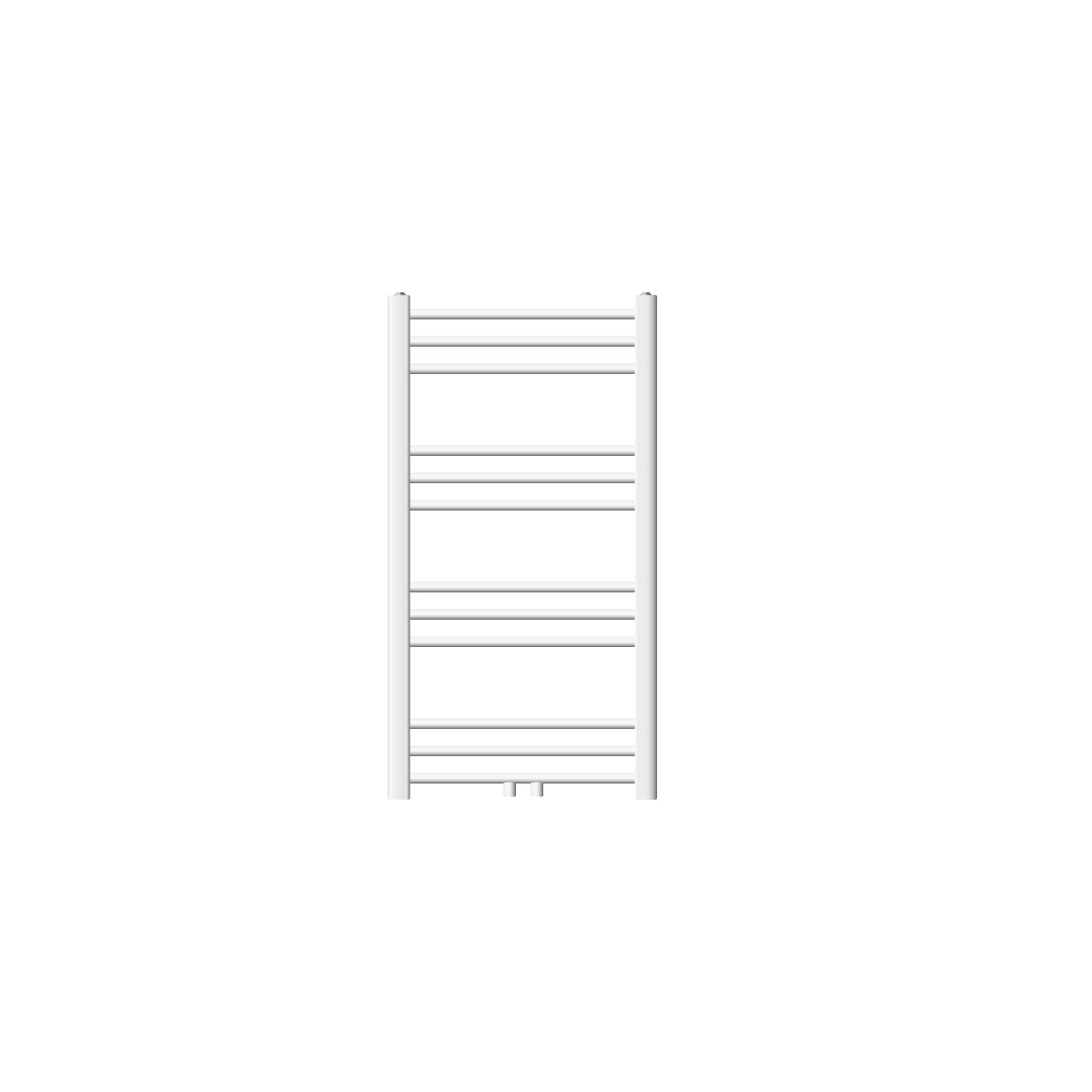 ECD Germany Heizungen Sèche-serviettes Sahara blanc 500x800 mm courbe