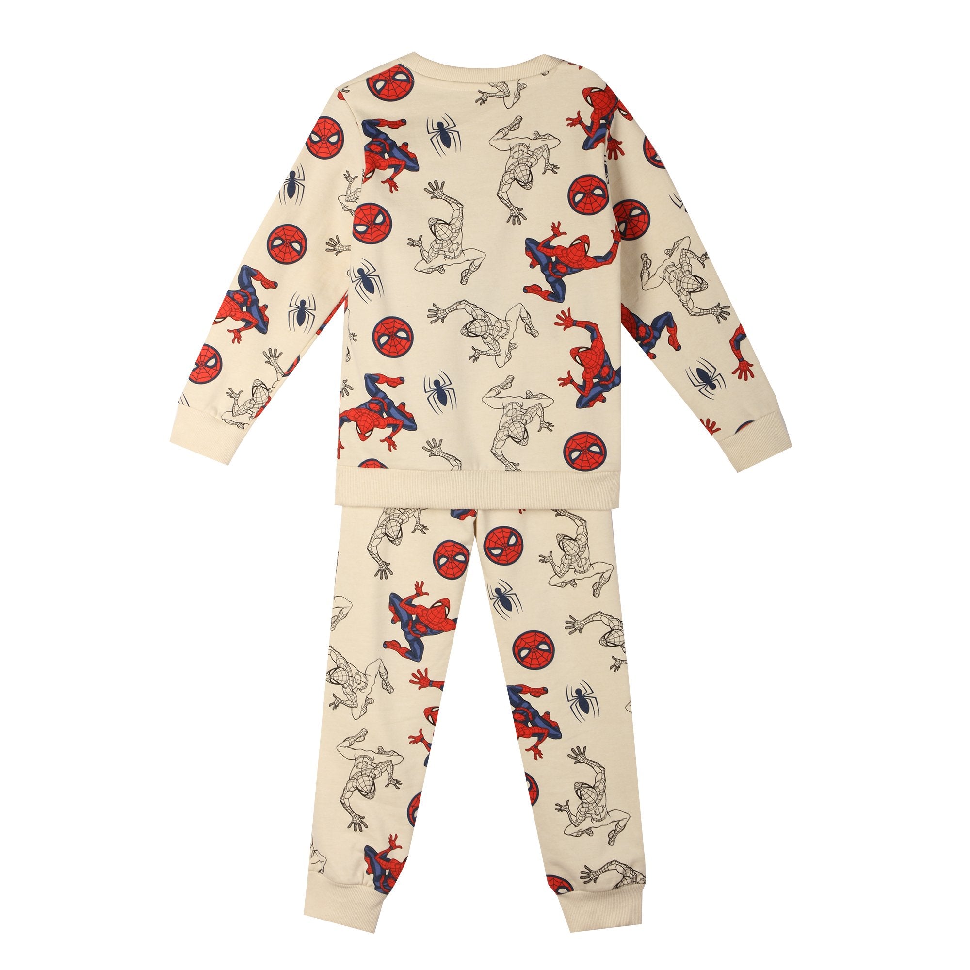 Marvel ensemble sweat jogging beige enfant