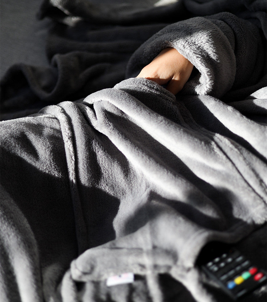 L'avant gardiste Cocooning Plaid à manches couverture chaude