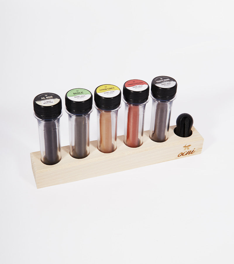 L'avant gardiste L'épicerie Coffret 5 assaisonnements à tailler crayons