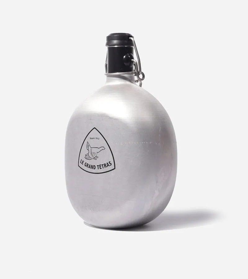 L'avant gardiste Outdoor Gourde ovale métal vintage