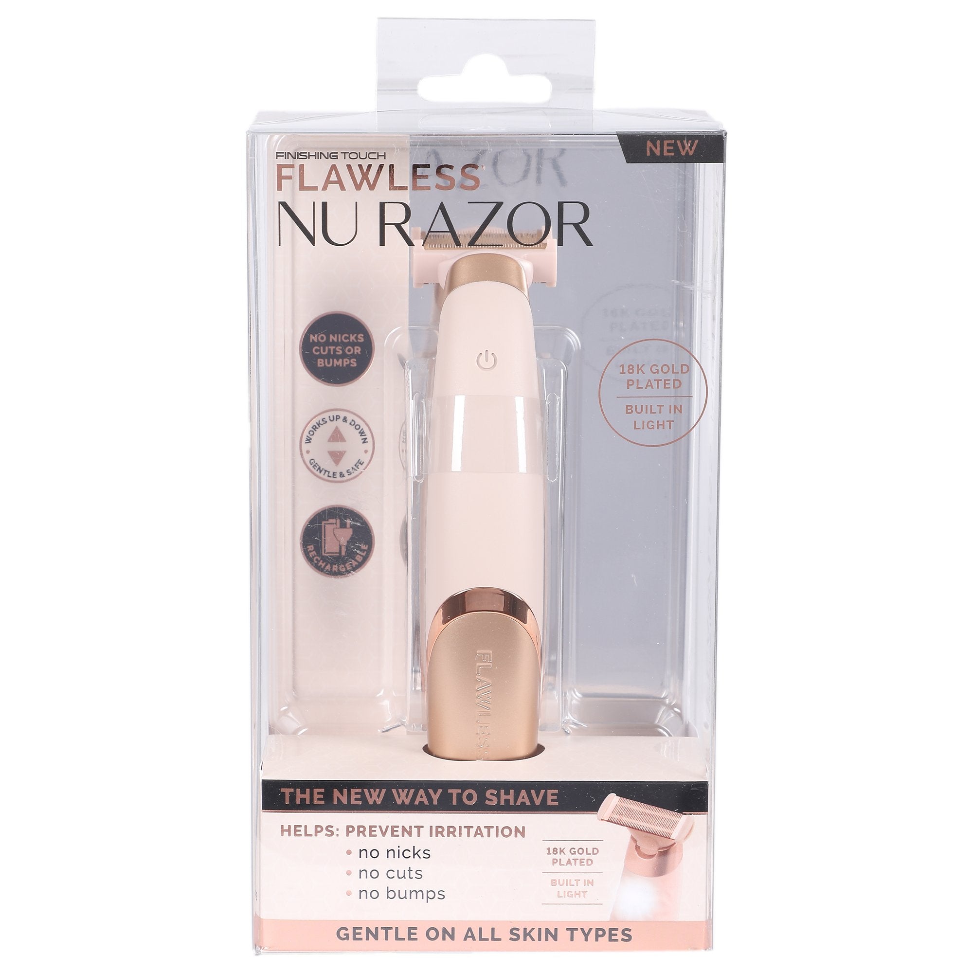 Stokomani rasoir corps Finishing Touch rechargeable