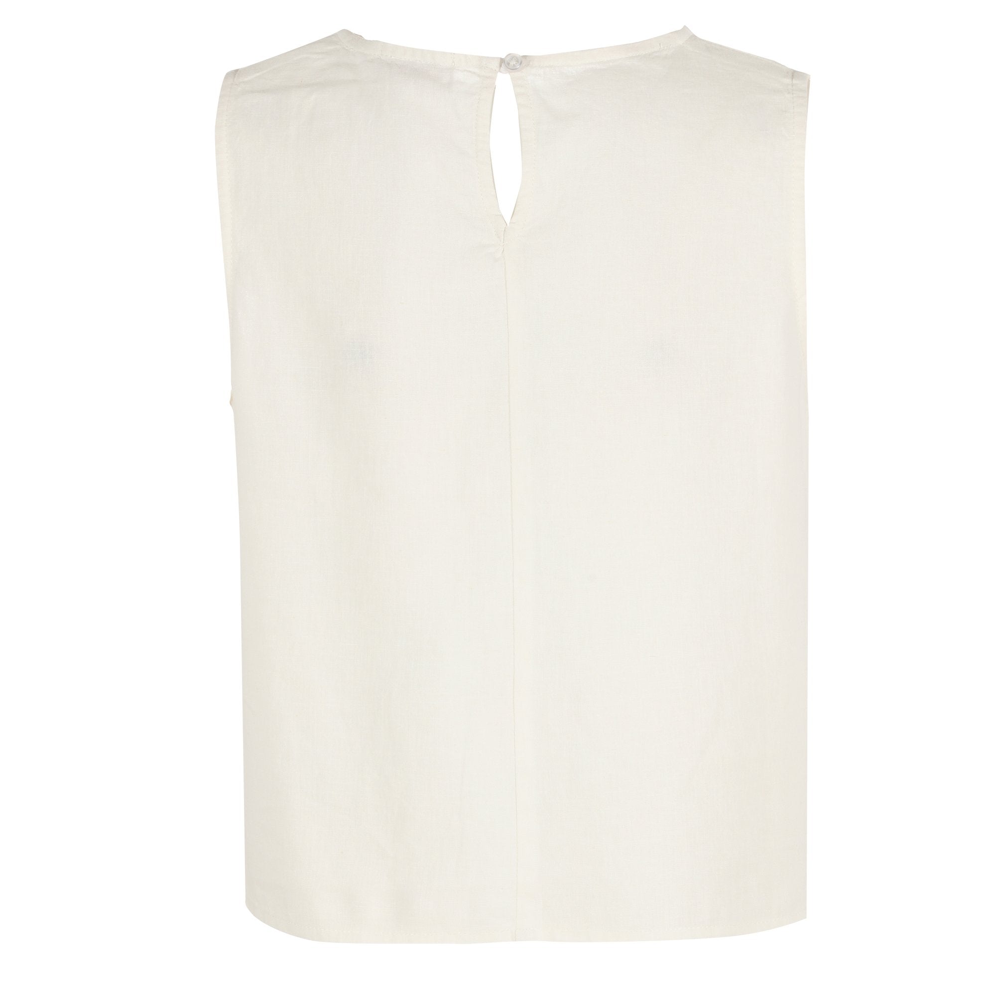 Stokomani Mode top sans manche blanc femme débardeur 34-42