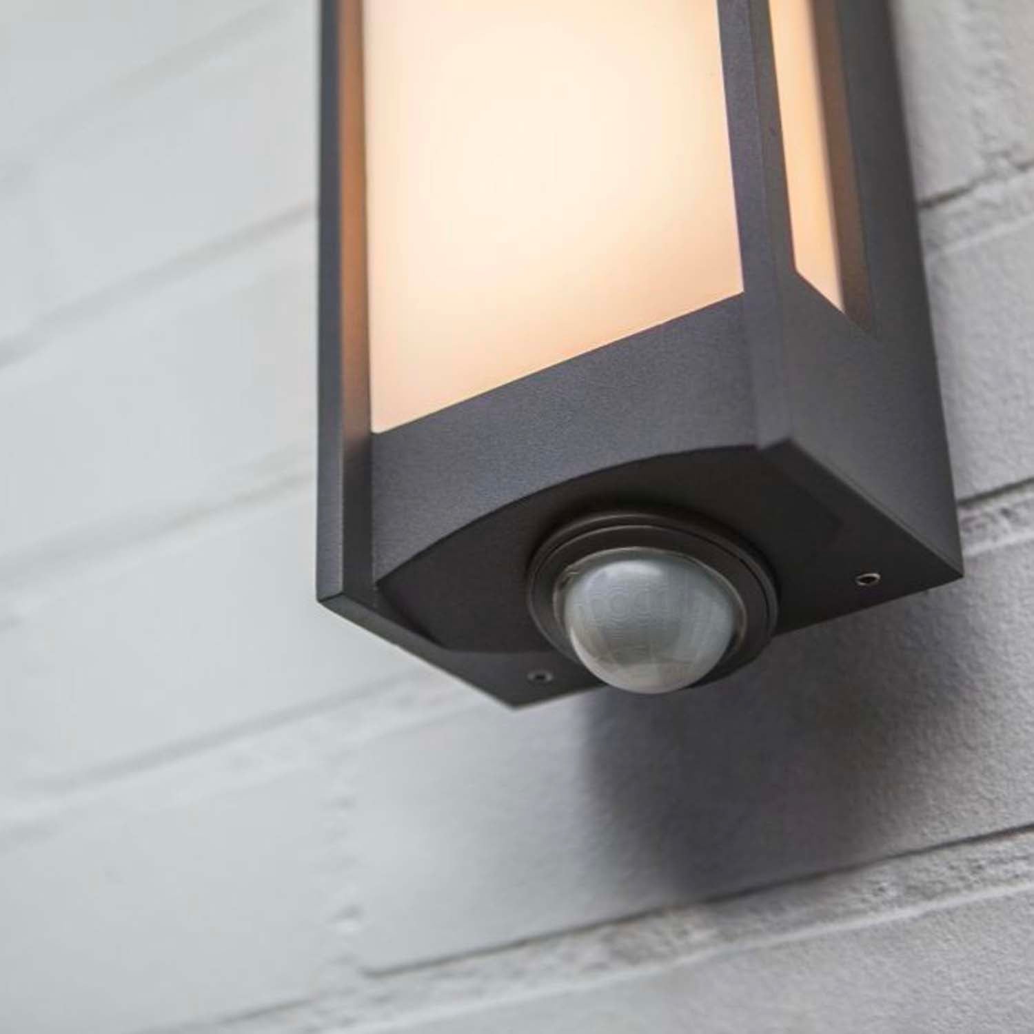 Red Deco Qubo Grey Sensor applique détecteur LED 1300 lm