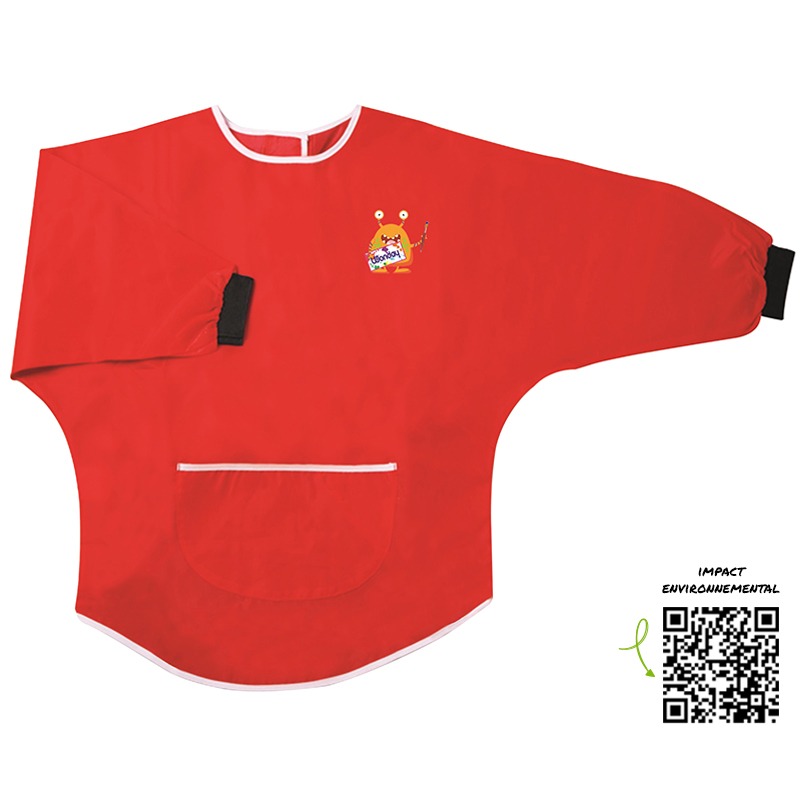 Safe Tool Tablier protection rouge 3-5 ans enfant