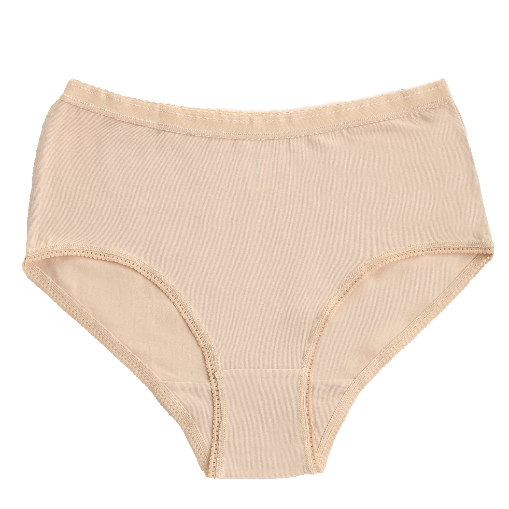 Stokomani Mode Lot Culotte Taille Haute Coton Rose Culotte Femme