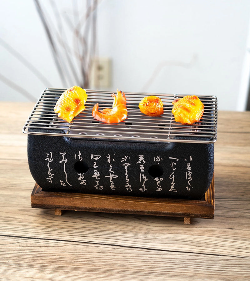 L'avant gardiste barbecue japonais authentique de table portable