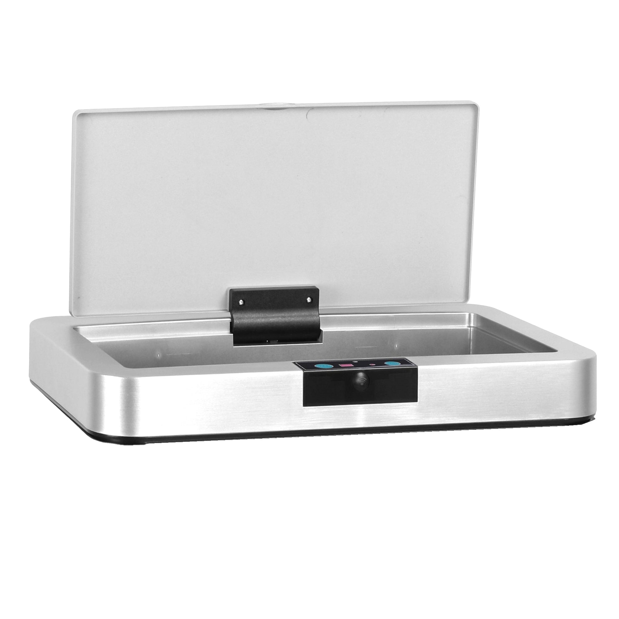 Red Deco Daytona couvercle poubelle automatique 60L chrome