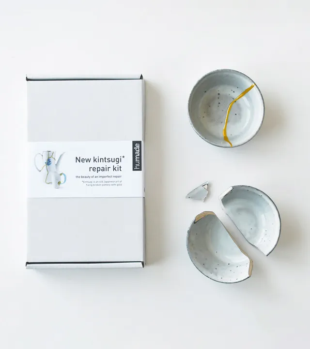 Kit Kintsugi DIY réparation céramique dorure