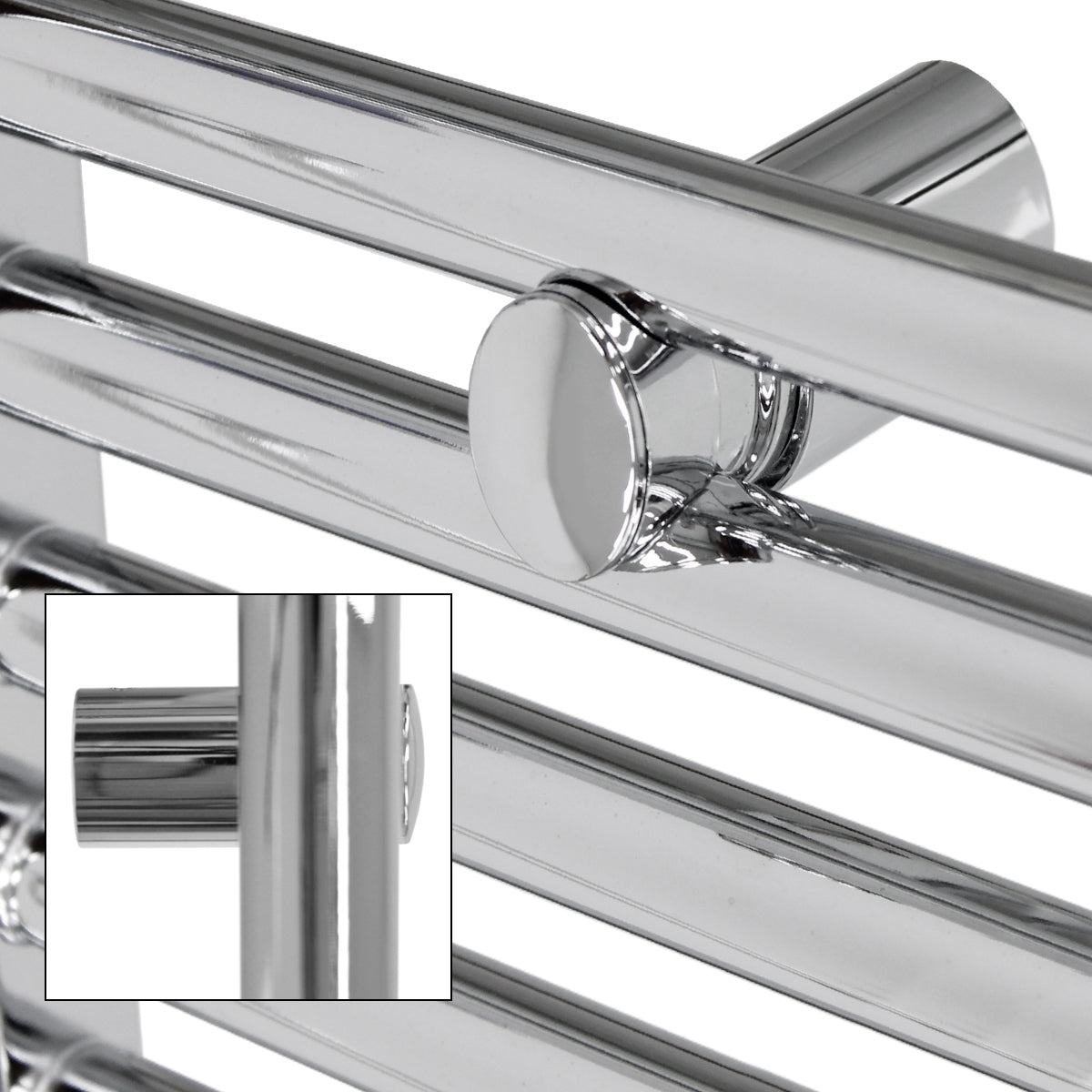 ECD Germany Heizungen sèche-serviettes chrome 300x1400 mm