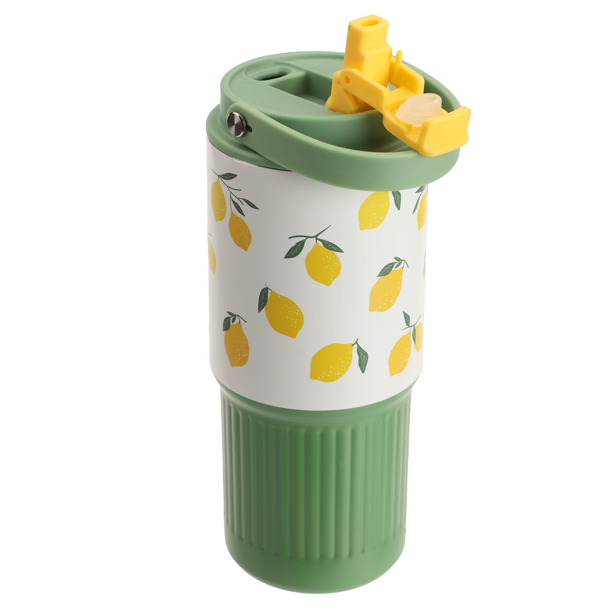 Stokomani mug transport inox fruits 750 ml jaune