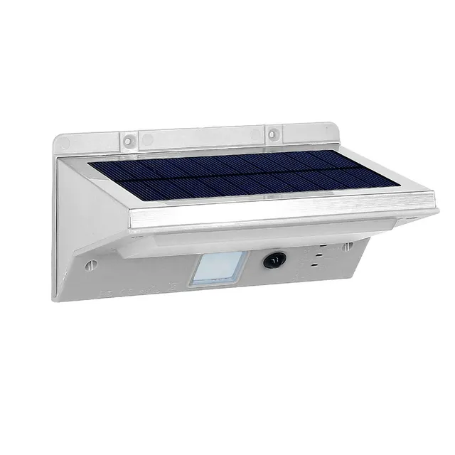Red Deco Derby projecteur solaire LED détecteur 3 modes H16cm