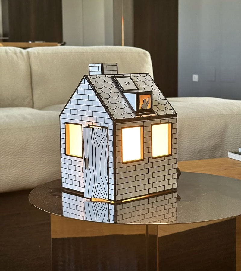 Lampe maisonnette On-Off déco lumineuse cosy
