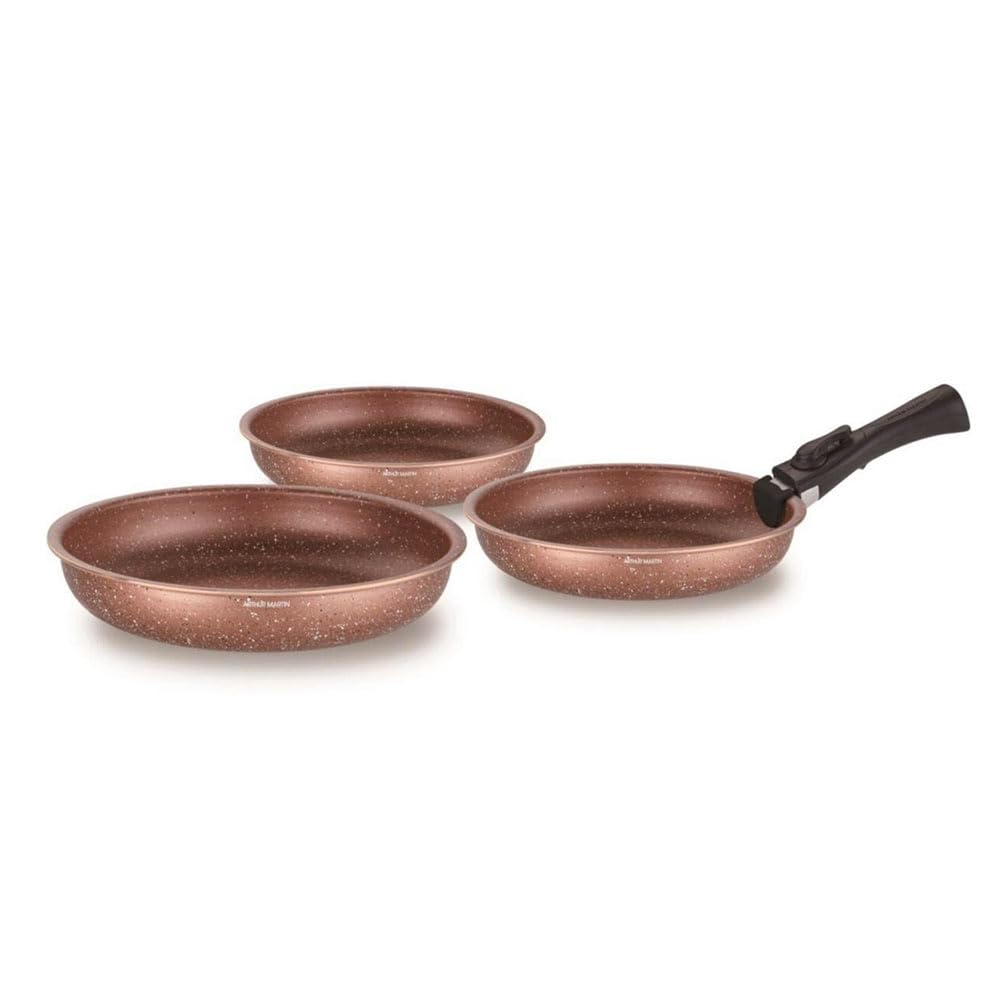 Shop-Story Maison Arthur Martin lot 3 poêles induction 20/24/28 cm