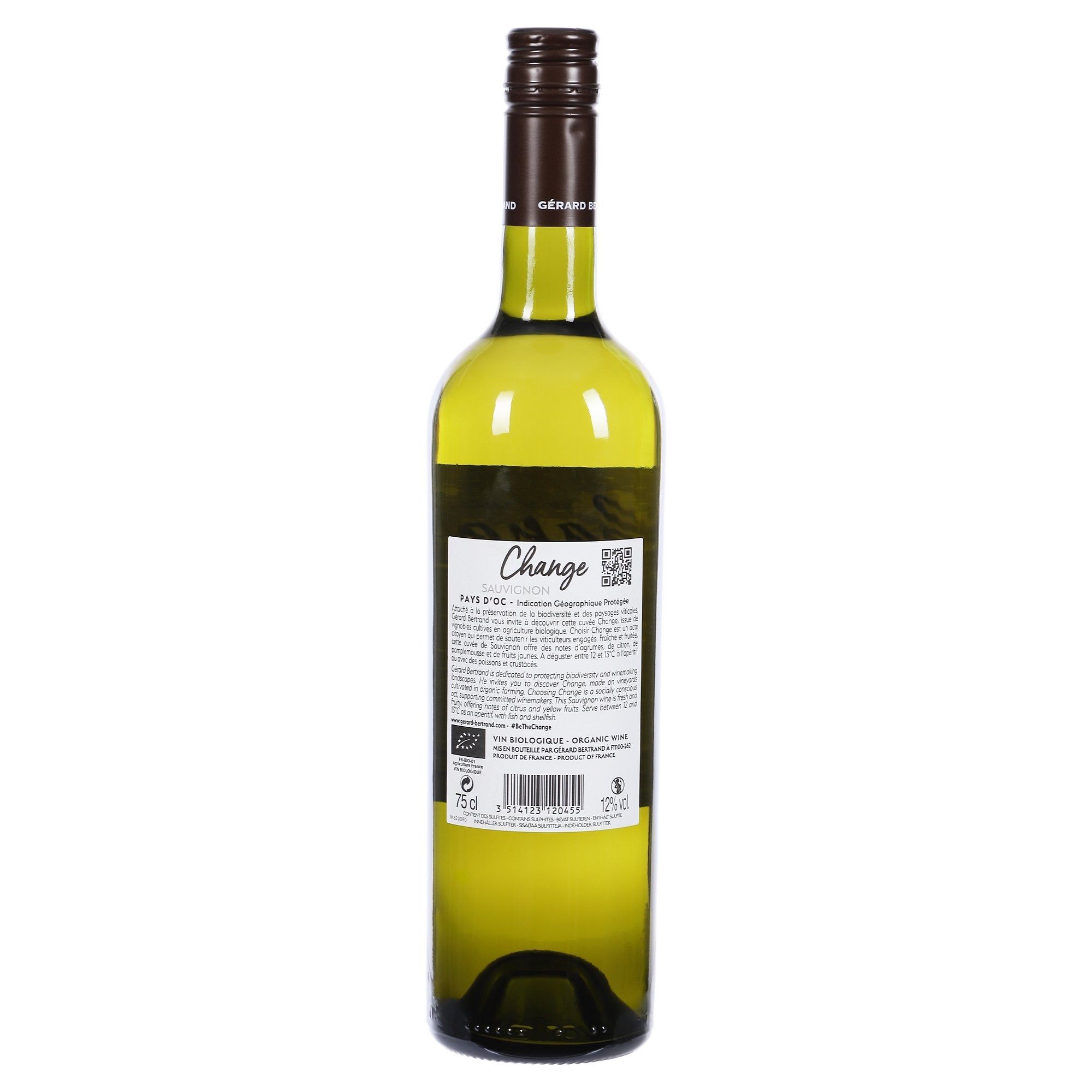 Stokomani Change Sauvignon 2020 bio vin blanc 12%