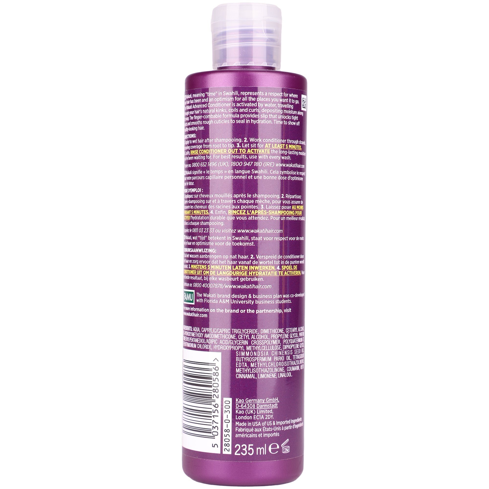 Wakati après-shampoing démêlant boucles 3C-4C hydratant