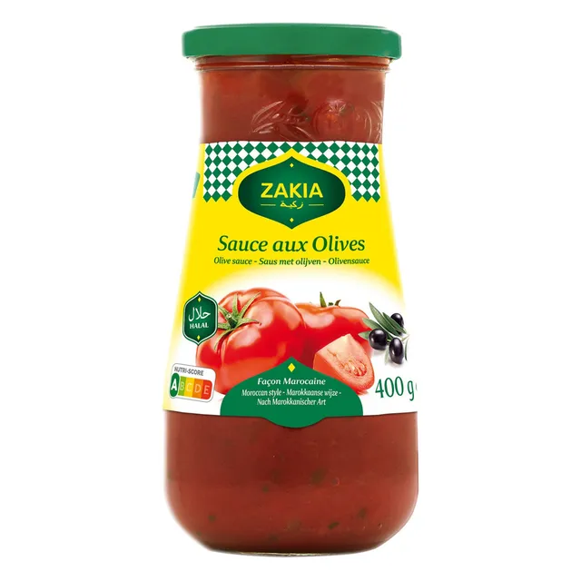 Stokomani Épicerie Sauce olives marocaine tomate basilic