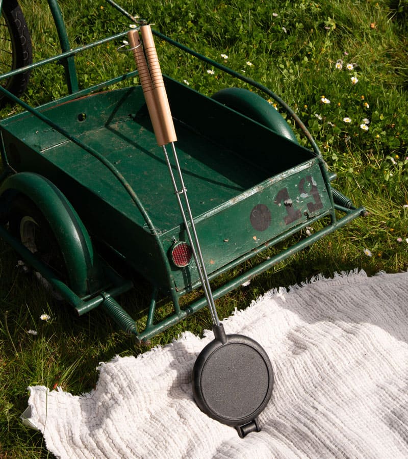 L'avant gardiste gaufrier pour barbecue braises brunch