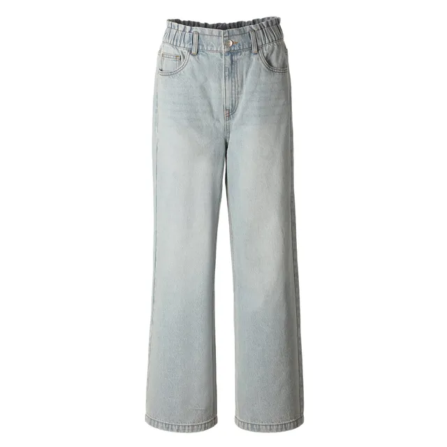 Stokomani Mode Jean large bleu clair Taille 36 femme