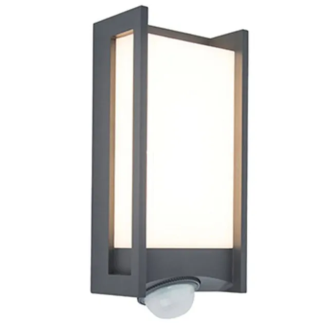 Red Deco Qubo Grey Sensor applique détecteur LED 1300 lm