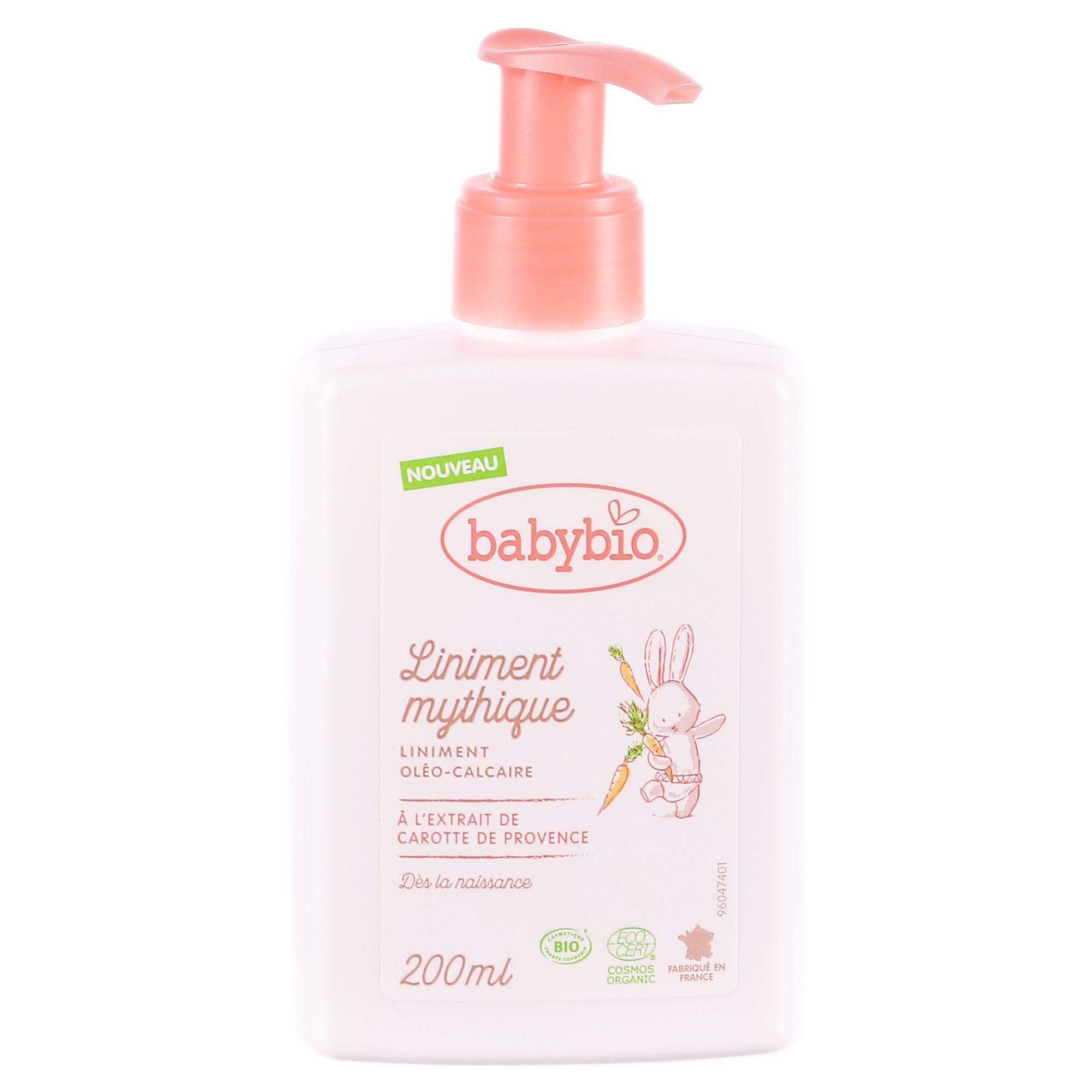 Liniment oléo-calcaire soin bébé toilette naissance doux