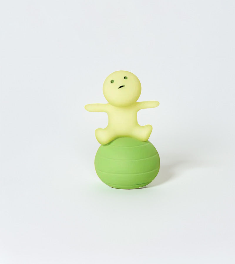 L'avant gardiste Smiski Exercising figurine fluorescente sport