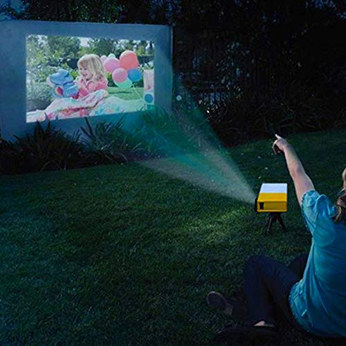 Shop-Story High-Tech Mini Vidéoprojecteur Portable HD 1080p