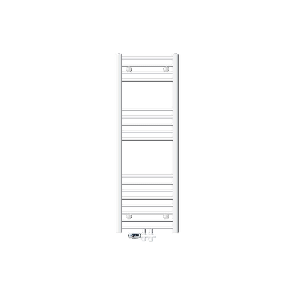 ECD Germany Heizungen sèche-serviettes 400x1200 blanc cintré