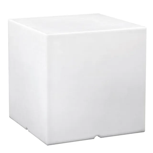 Red Deco Carry cube lumineux tabouret LED blanc 40cm