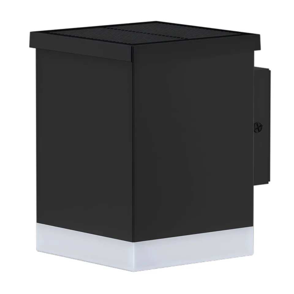 Red Deco Sunbox Black applique solaire LED blanc chaud H11,5cm