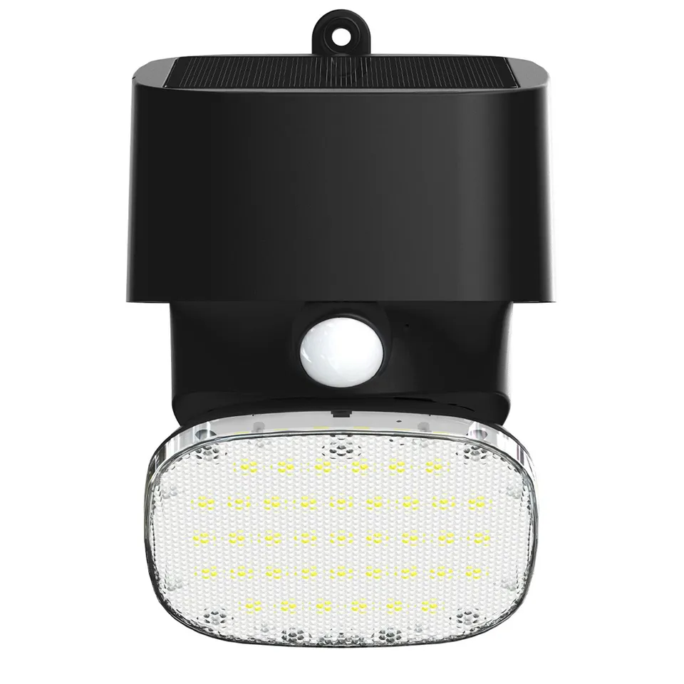 Red Deco BRILOCK projecteur solaire LED 2000LM blanc H15cm