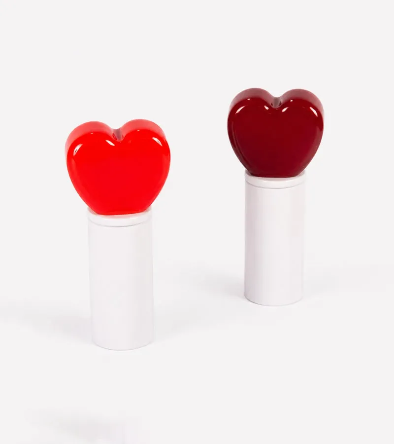 L'avant gardiste Moulins à Épices Cœur set table