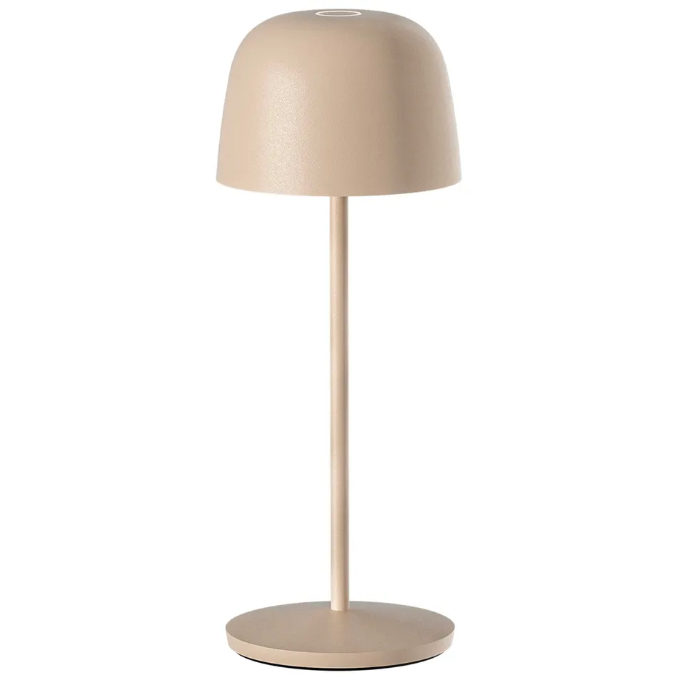 Red Deco Sophia Cream lampe de table sans fil beige LED H28cm