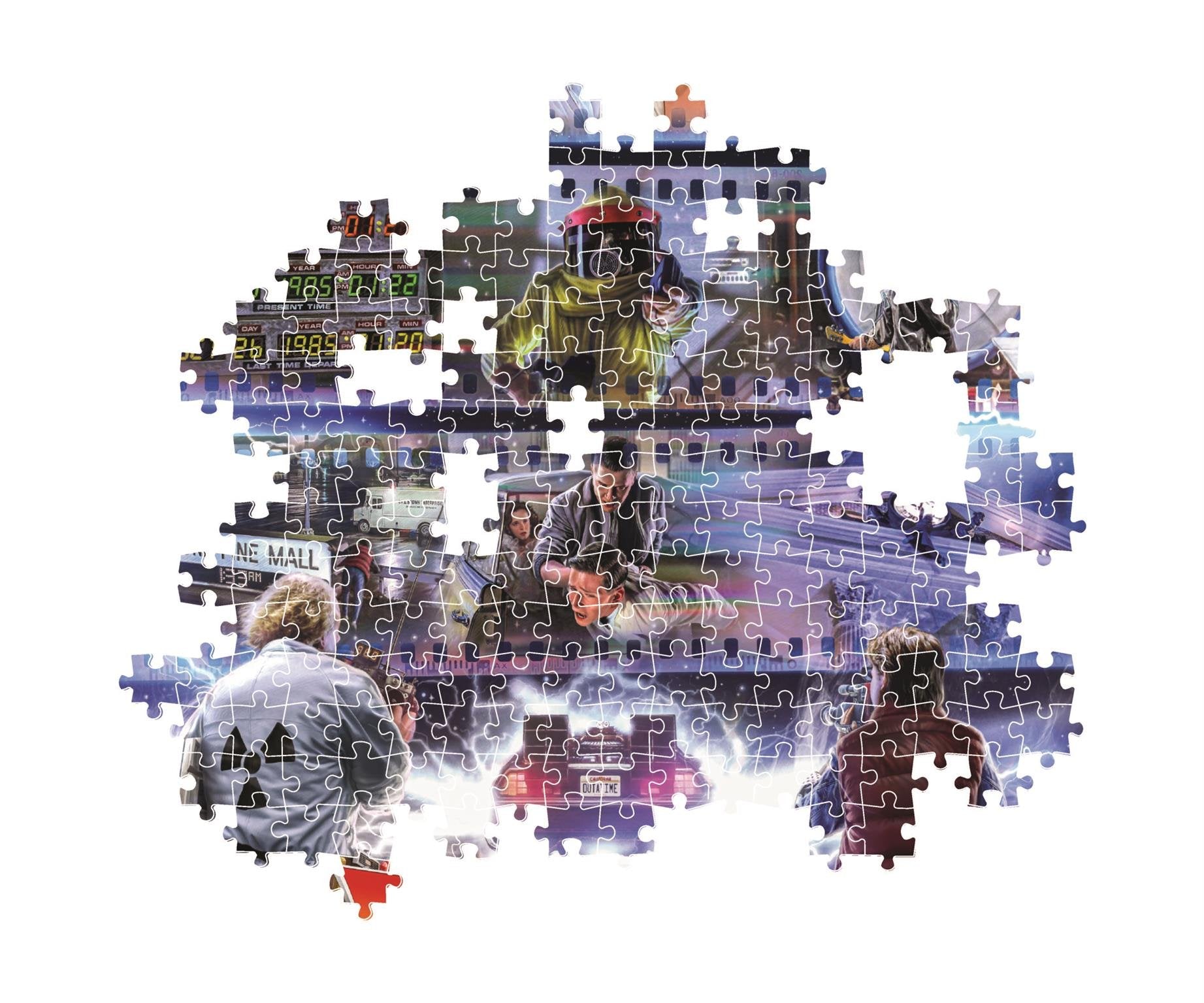 Clementoni Retour vers le futur puzzle 1000 pièces film