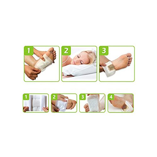 Shop-Story Bien-être Patchs Pieds Détox Pack 10
