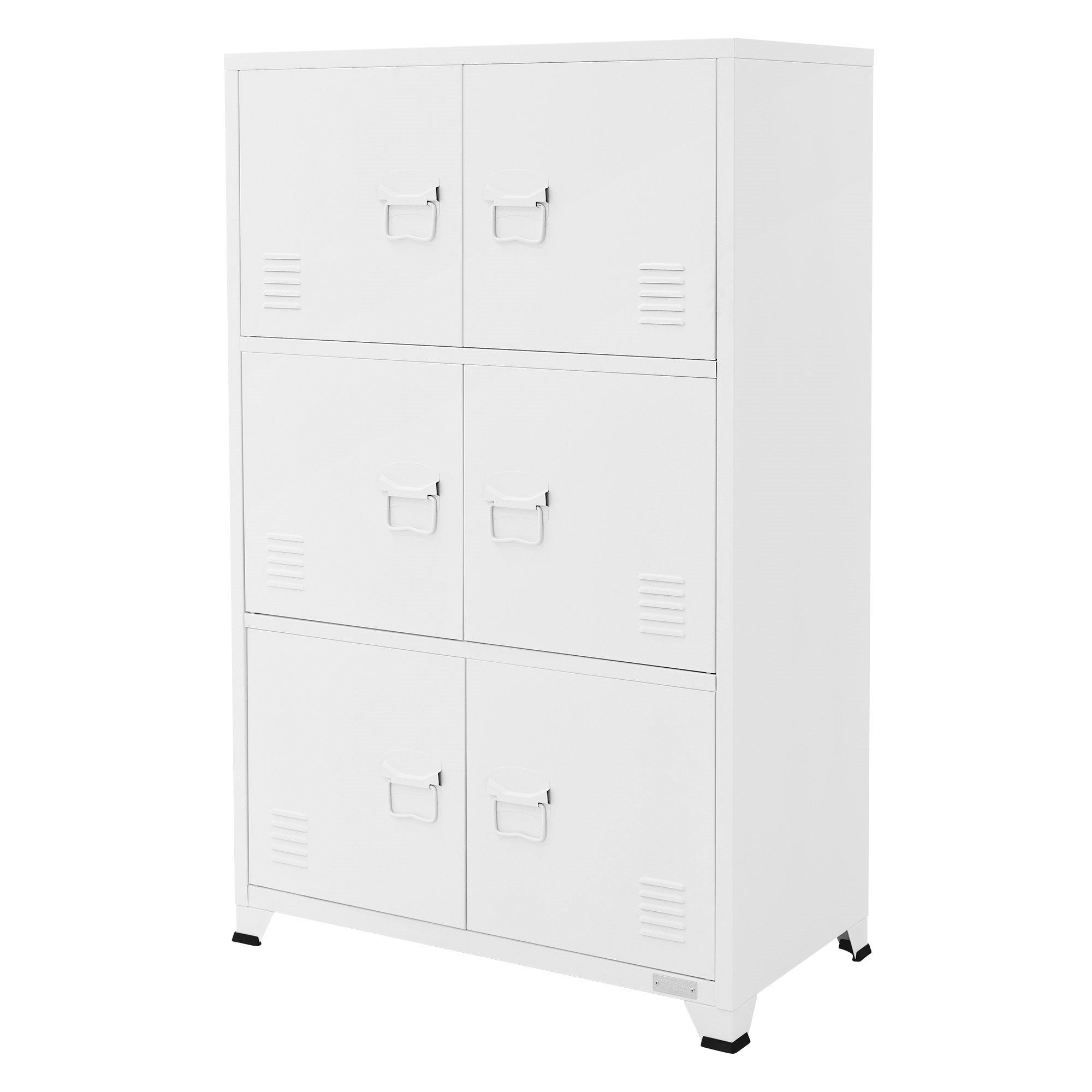 ECD Germany Werkstatt armoire bureau acier anthracite 75x40x120 cm