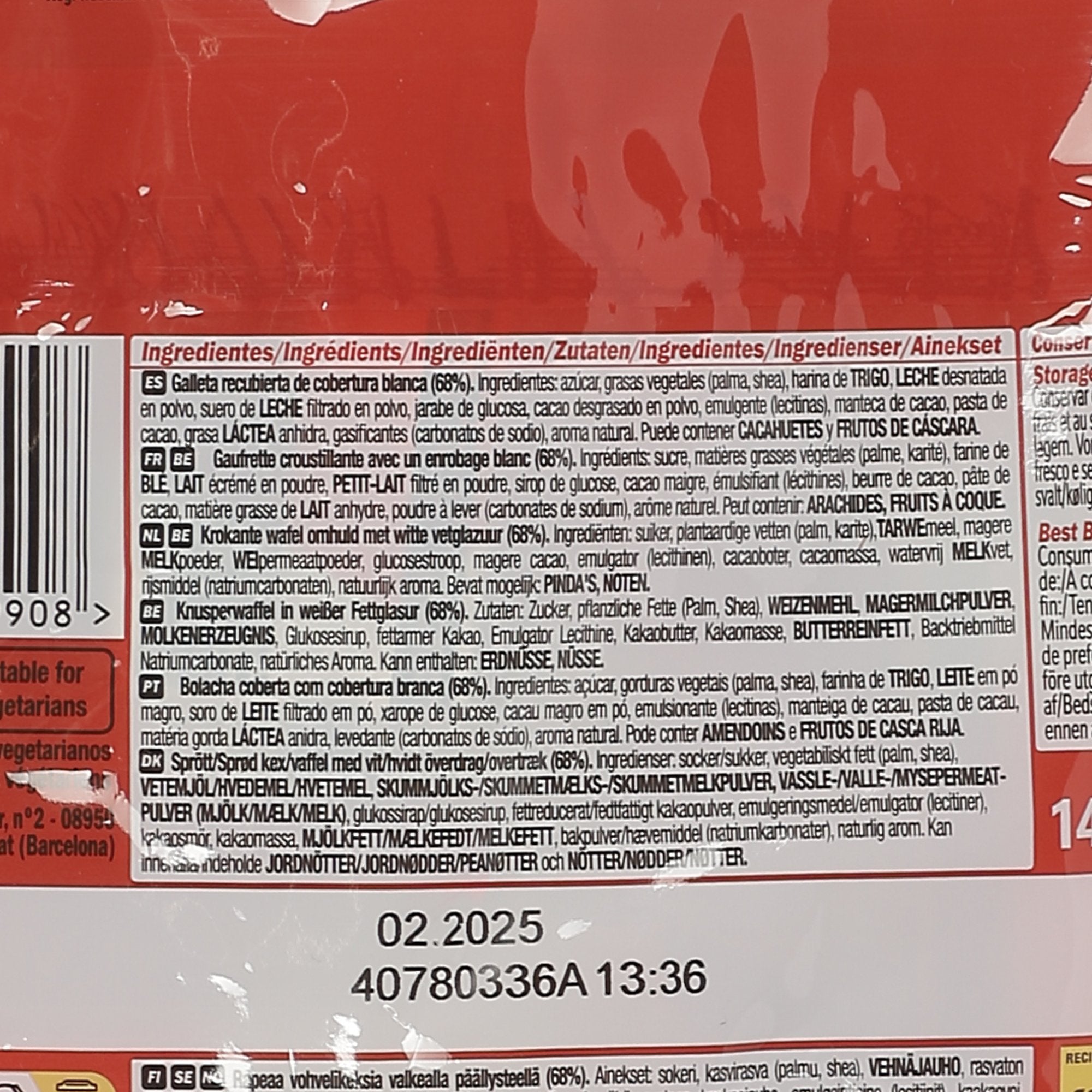 Kit Kat Mini blanc x11 gaufrette chocolat blanc