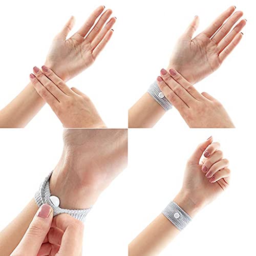 Shop-Story Nei Kuan Nona bracelet anti-nausées gris acupression