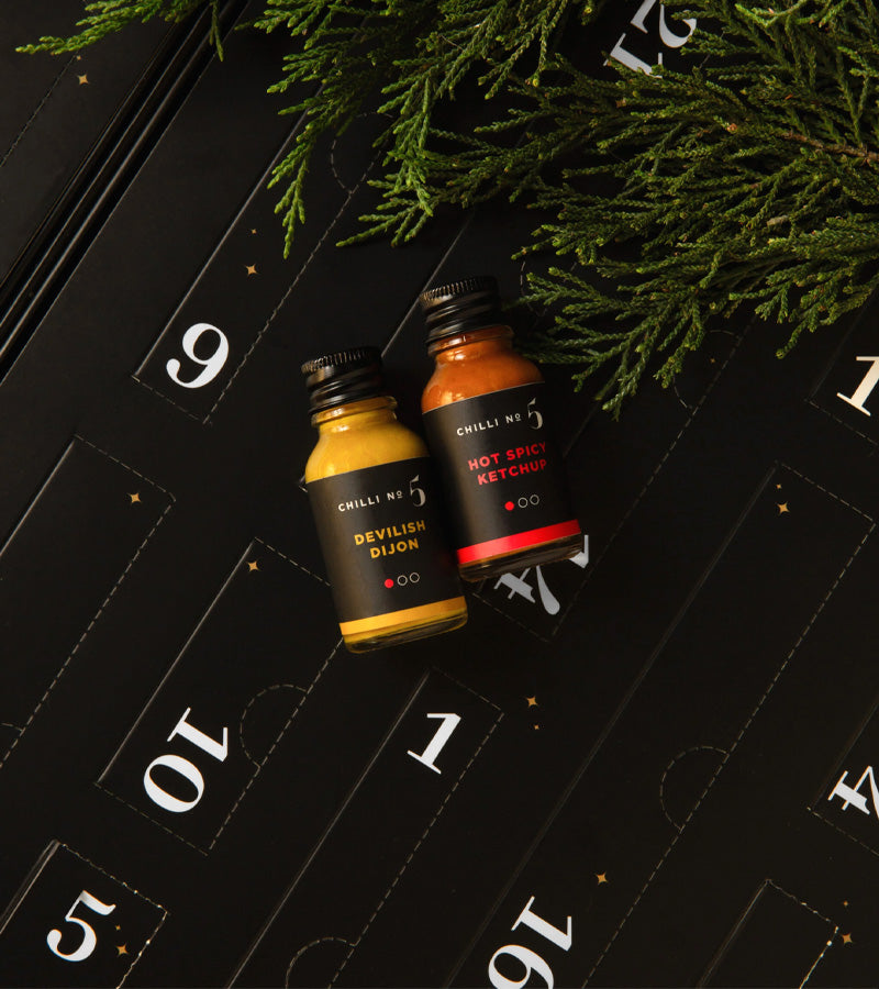 L'avant gardiste L'épicerie calendrier de l'avent sauces piquantes 24 jours