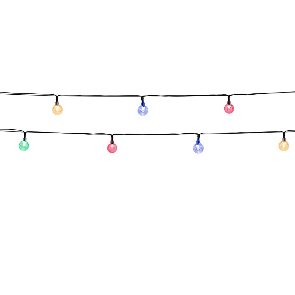 Red Deco Festy Color guirlande lumineuse 20 LED multicolore 5,80 m
