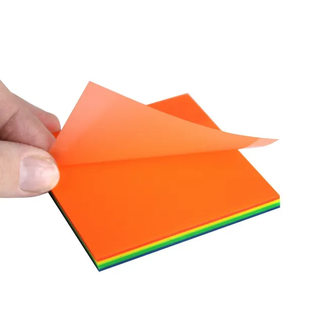 Safe Tool 100 notes semi-transparentes 75×75 mémo adhésif