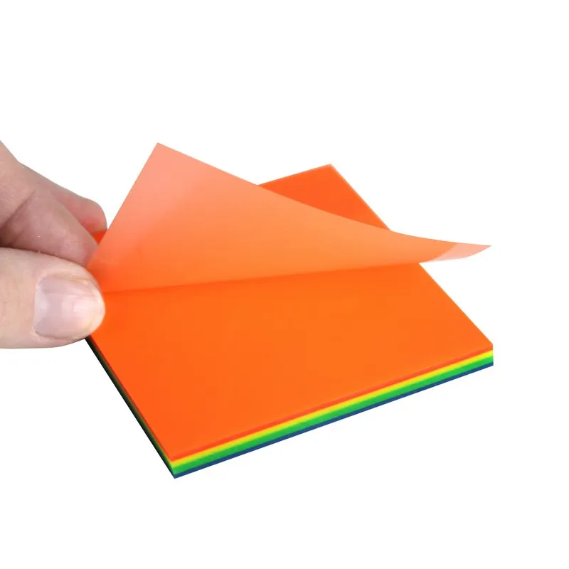 Safe Tool 100 notes semi-transparentes 75×75 mémo adhésif