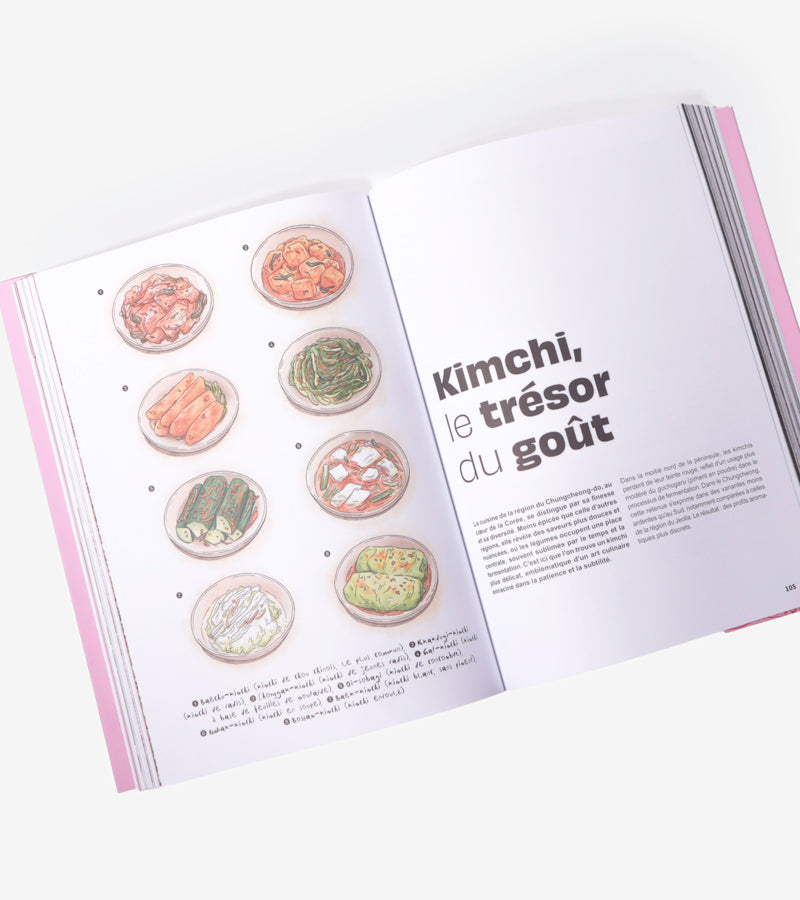 L'avant gardiste Livres & Papeterie Korea Cantina livre cuisine coréenne