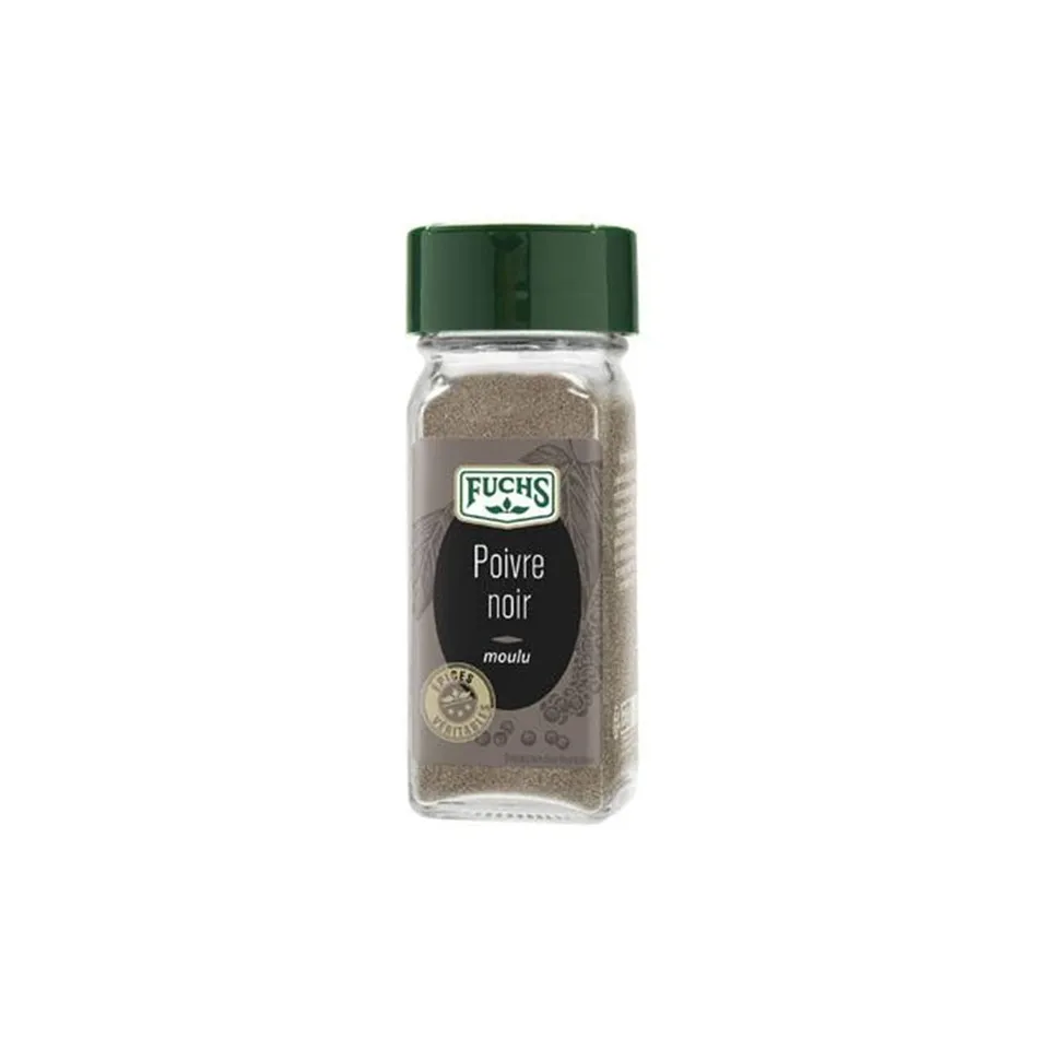 Leader Price Poivre noir moulu épice 550g grand format
