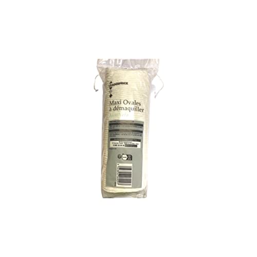 Leader Price Maxi carrés démaquillants coton x60 ultra doux