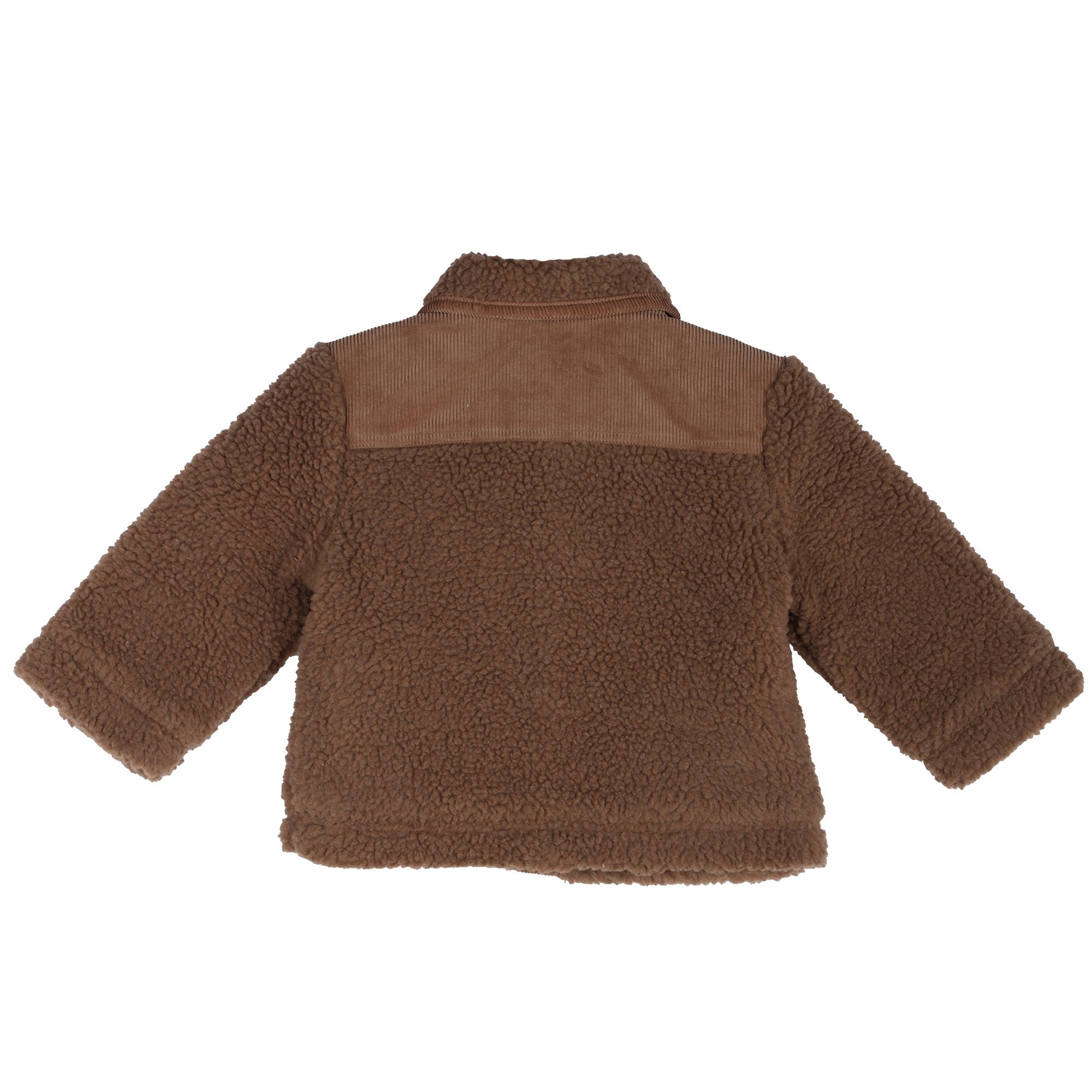 Stokomani Mode Veste sherpa Marron 12 mois